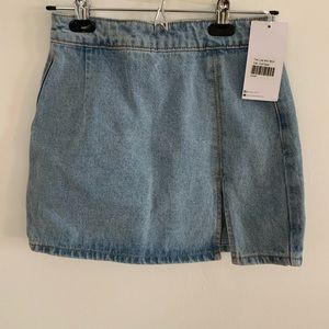 Denim Mini Skirt | Princess Polly